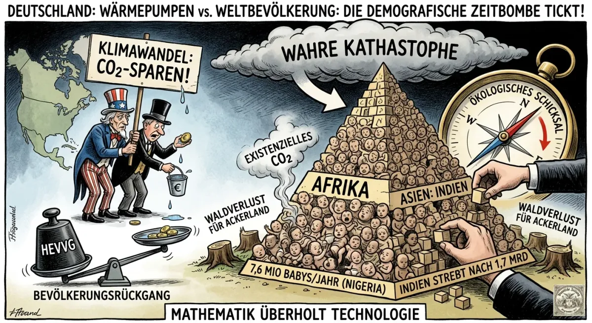 Die demografische Zeitbombe: Warum Afrika und Asien das ökologische Schicksal der Welt entscheiden