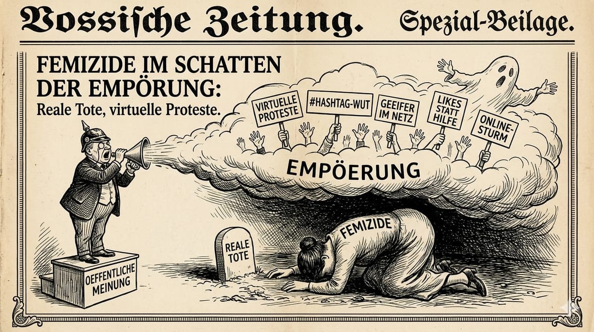 Femizide im Schatten der Empörung: Reale Tote, virtuelle Proteste