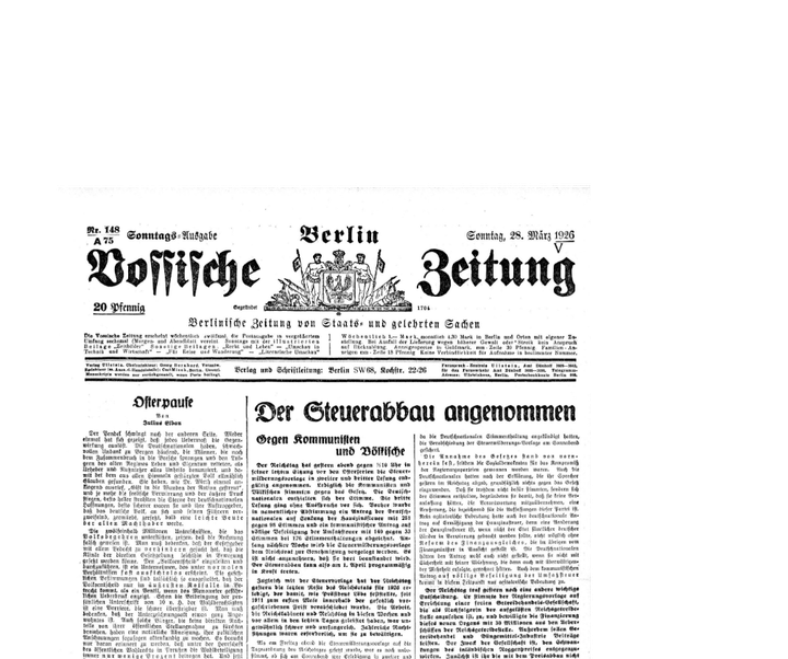 „Der Pendel schwingt“