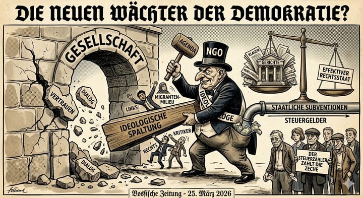 NGO-Förderung in Deutschland: Endlich werden Mittel gestrichen – aber warum nicht gleich die ganze Industrie abschaffen?