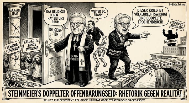 Der Schatten von Hannover – Steinmeiers fatale Kontinuität der Beschwichtigung